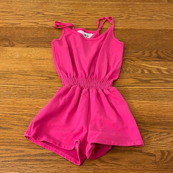 T2Love Girl’s Pink Romper Size 8 - Picture 1 of 3